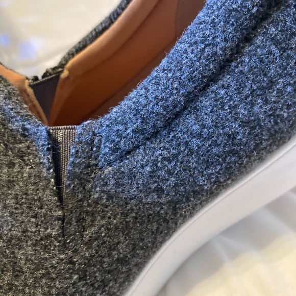 New FitFlop Women's RALLY Felt Slip On Comfort Sneakers Shoes Size 7.5 GREY - Picture 13 of 15